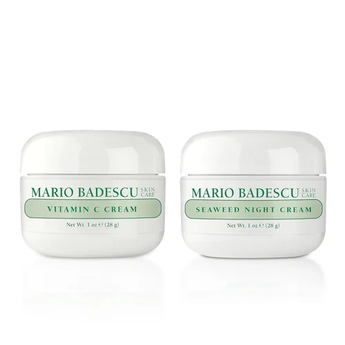 Vista 15 de Mario Badescu Crema de noche de algas marinas para mujer, antienvejecimiento, sin aceite, con colágeno y hialuronato de sodio, ideal para combinación