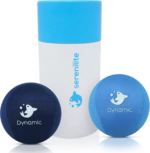 Serenilite Paquete de pelota de estrés para terapia de manos, pelota antiestrés 2.0 con resistencia dinámica y fortalecimiento de agarre,
