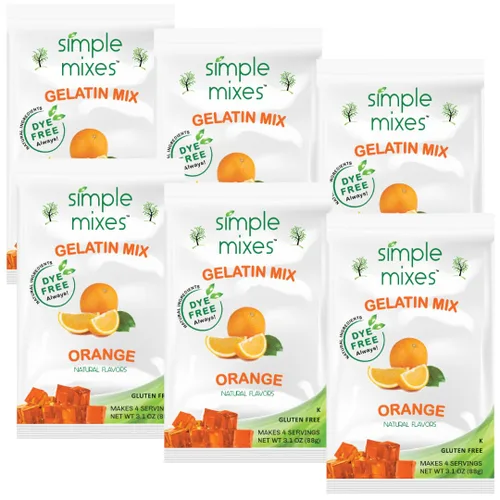 Vista 9 de Simple Mixes Mezcla de gelatina de lima natural, 3.0 onzas (paquete de 6)