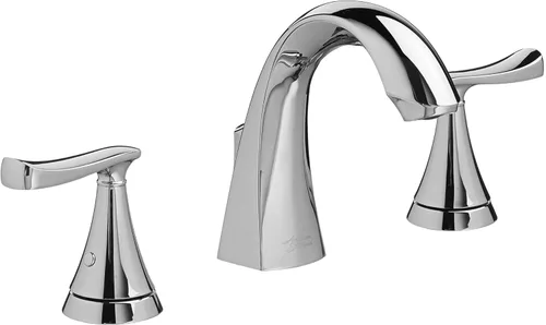 Vista 8 de American Standard 7413801.295 Chatfield - Grifo de baño con 2 manijas de 8 pulgadas, 1.2 GPM, níquel cepillado