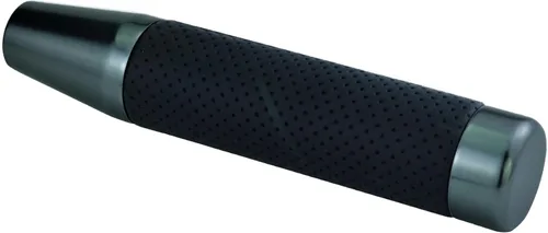 Vista 11 de Pomo de palanca de cambios de aleación de aluminio negro, cabeza de palanca de cambios, perilla de palanca de cambios larga para la mayoría