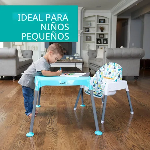 Vista 5 de Evenflo 4-in-1 Eat & Grow Silla alta convertible, Poliéster