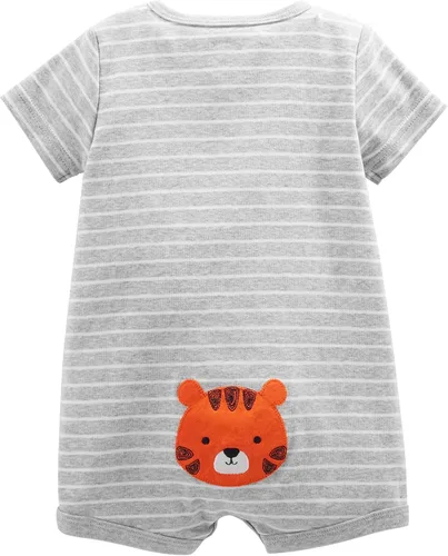 Vista 2 de Simple Joys by Carter's baby-boys 3-pack Snap-up Rompers