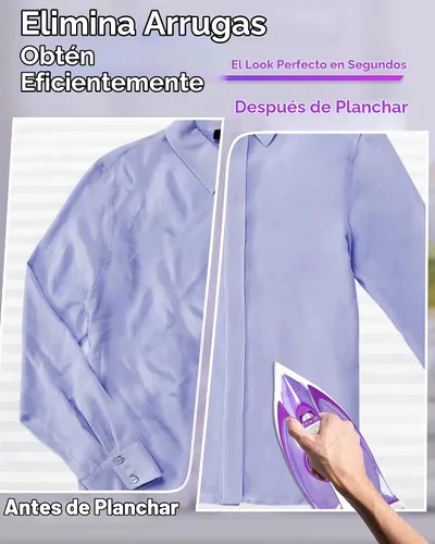 Vista 3 de OMAIGA Juego de plancha de vapor para el hogar, planchado eficiente, adecuado para todo tipo de prendas
