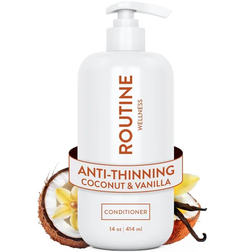 Vista 18 de Routine Wellness Acondicionador profundo antiadelgazamiento para adelgazar el cabello para reducir la rotura - Fórmula clínicamente probada