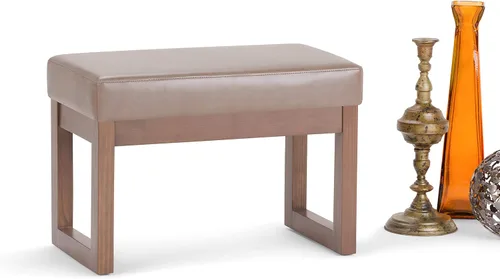 Vista 9 de SIMPLIHOME Milltown - Reposapiés rectangular (26.0 in de ancho) contemporáneo