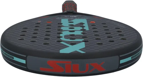 Vista 8 de Siux Spyder 2 Revolution - Paleta de control, negro y azul, nivel avanzado/de competencia, bajo equilibrio, núcleo de EVA suave, cara de carbono