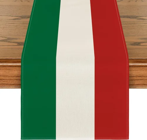 Vista 13 de Artoid Mode - Camino de mesa Juneteenth verde negro rojo, 19 de junio, orgullo de libertad africana, decoración de mesa de cocina y comedor
