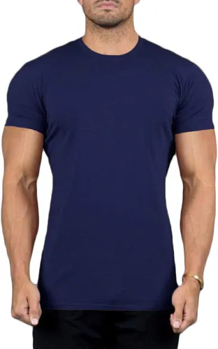 Vista 22 de SOCKS'NBULK Camisetas de manga corta con cuello redondo de algodón para Paquete de 12 variados.