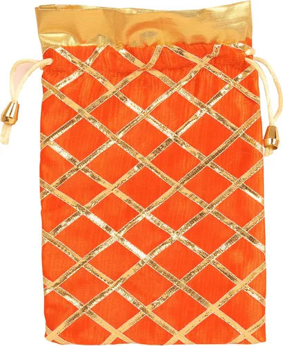 Vista 5 de Indtresor Bolso de noche de brocado hecho a mano con cuentas, regalo de boda para mujer.