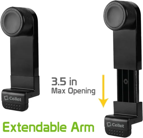 Vista 5 de Soporte universal para teléfono celular, soporte para teléfono con ventilación de aire para automóvil, compatible con iPhone 14 Pro Max Plus 13 12