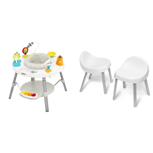 Skip Hop Baby 3 en 1 Grow with Me Set con centro de actividades y sillas para niños pequeños, explora y más