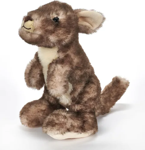 The Petting Zoo Animal de peluche de canguro, regalos para niños, animales salvajes del zoológico Onez, juguete de peluche canguro de 9 pulgadas