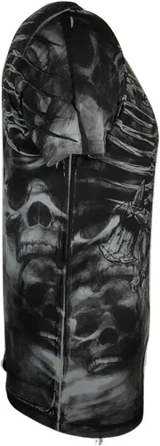 Vista 8 de Xtreme Couture por Affliction Camiseta Hombre Iron Bones Skulls Biker MMA Gym S-4X$40