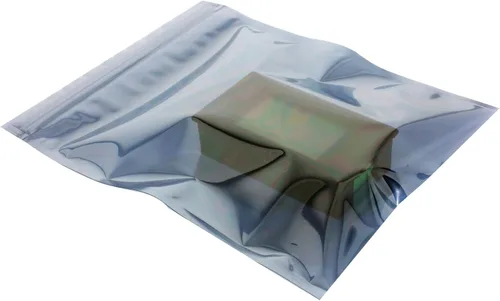 Vista 4 de Bolsas antiestáticas de protección ESD reutilizables con etiquetas, [para dispositivo electrónico GPU disco duro SSD HDD placa madre] - 4 x 6