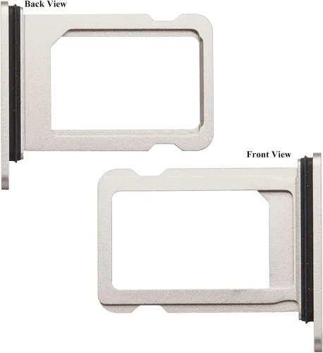 Vista 3 de Bandeja de repuesto para tarjeta SIM individual para iPhone 12 Mini de 5.4 pulgadas con anillo de goma impermeable y bandeja para tarjeta SIM