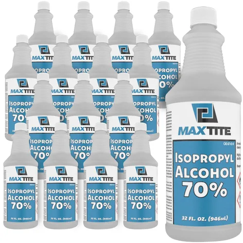 Vista 5 de MAXTITE Alcohol isopropílico 70% (1 galón (32oz, 4 paquetes))