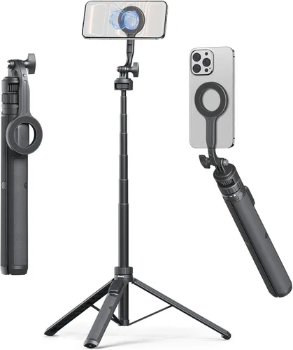 Trípode magnético de 70 pulgadas para iPhone, trípode de teléfono