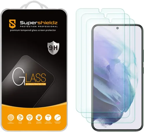 Vista 11 de Supershieldz - Protector de pantalla de vidrio templado diseñado para Samsung Galaxy S21 5G, antiarañazos, sin burbujas