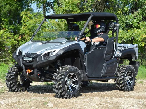 Vista 4 de SuperATV Puertas de aluminio compatibles con Yamaha Viking 2014+ 2014+ Yamaha Viking EPS, 2018+ Yamaha Viking EPS Ranch Edition, 2015+ Yamaha Viking