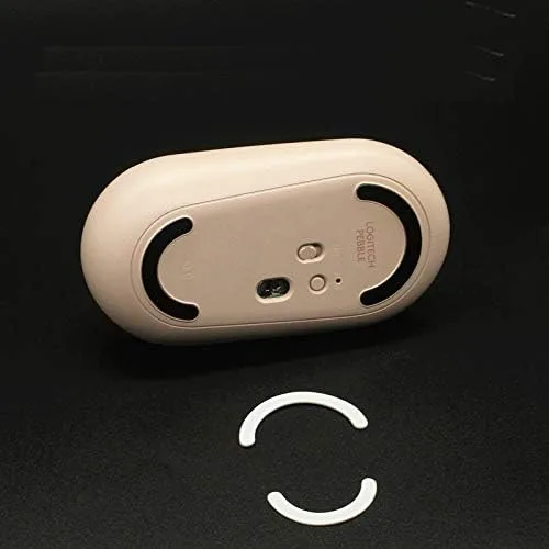 Vista 2 de Patines de ratón para Logitech M355 / Logitech Pebble M350 M340 Mouse inalámbrico (paquete de 2)