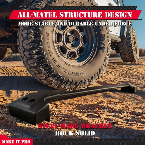 Vista 7 de KitsPro Barras transversales para portaequipajes de techo de 260 libras para Jeep Grand Cherokee 2011-2021