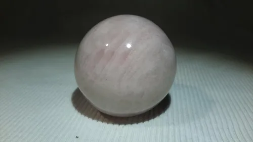 Vista 7 de Auténtica colección de esferas pulidas de piedra semipreciosa (obsidiana copo de nieve)