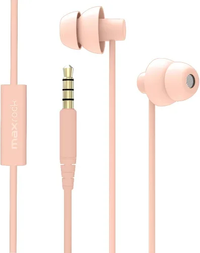 Vista 12 de MAXROCK (TM) Audífonos para Dormir Totalmente Suaves de Silicona con Tapones para los Oídos y Micrófono para Celulares, Tabletas y Conector de 3,5
