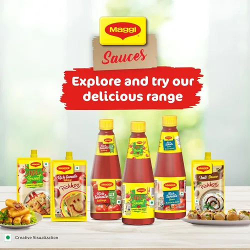 Vista 9 de Maggi Picante y dulce salsa de tomate con chile - 1 kg, 2.2 lb