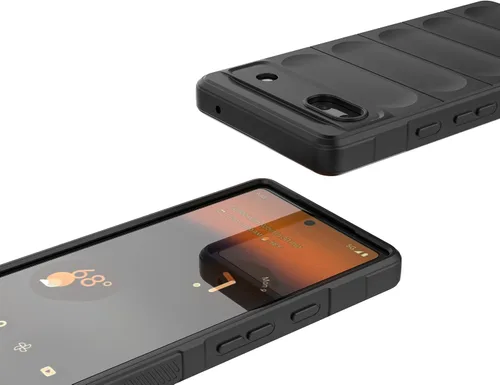 Vista 3 de Funda para Google Pixel 6a Caso, TPU Funda suave para teléfono móvil para Google Pixel 6a 5G G1AZG GX7AS GB62Z GB17L Funda Negro