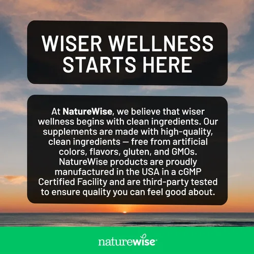 Vista 10 de 5-HTP Plus+ 200 mg NatureWise, acción gradual avanzada, ayuda al control del apetito y la pérdida de peso natural, mejora del estado de ánimo, ayuda