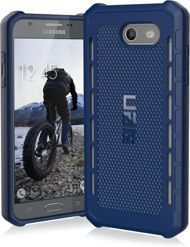 Vista 9 de URBAN ARMOR GEAR [UAG Samsung Galaxy J3 Emerge Outback Feather-Light Rugged [Negro] Funda militar probada contra caídas