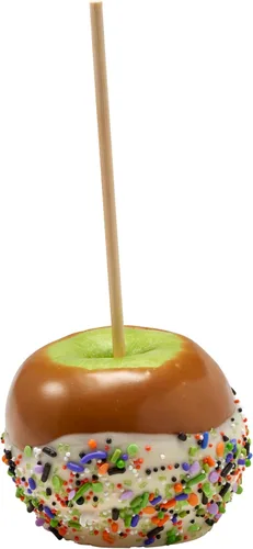 Vista 6 de DecoPac Gránulos de mezcla de fusión de Halloween, 26 onzas, chispas de caramelo en forma en recipiente de mano, decoraciones comestibles