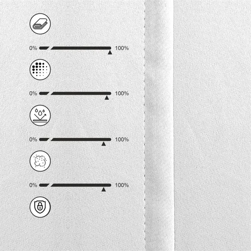 Vista 7 de Magic Drapes Cortinas semiopacas con aislamiento térmico para oscurecer la habitación, paneles de tratamiento de ventanas para sala de estar