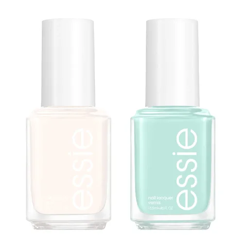 Vista 10 de Essie Esmalte de uñas de calidad de salón Gris claro fresco, vegano, Cut It Out, 0.46 onzas (13.60 ml)
