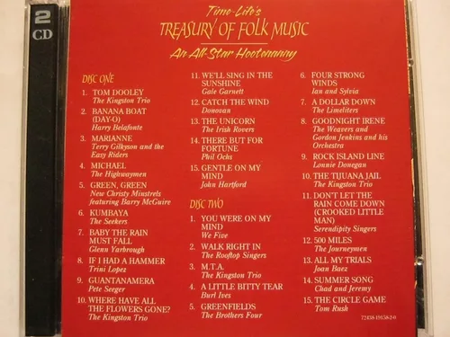 Vista 2 de Time-Life's Treasury of Folk Music An All Star Hootenanny Volume One