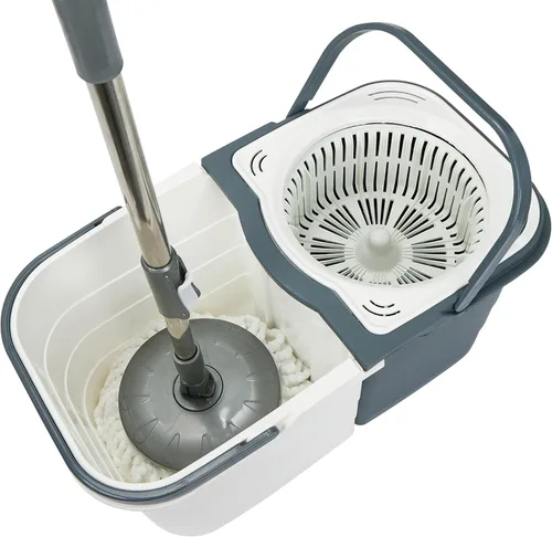 Vista 14 de Kitchen Details 360 Deluxe - Trapeador autoescurridizo con cubo desmontable