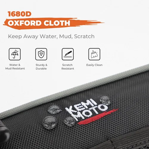 Vista 4 de KEMIMOTO Bolsas para puerta delantera X3 (superior e inferior), 4 piezas, compatibles con Can-Am Maverick X3 y X3 MAX 2017-2024, 1680D resistente al
