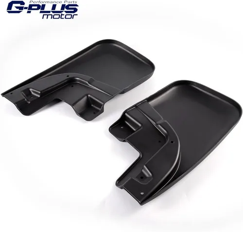 Vista 3 de G-PLUS Guardabarros moldeados resistentes compatibles con Toyota Tacoma 2005-2015, guardabarros protectores contra salpicaduras 2 piezas