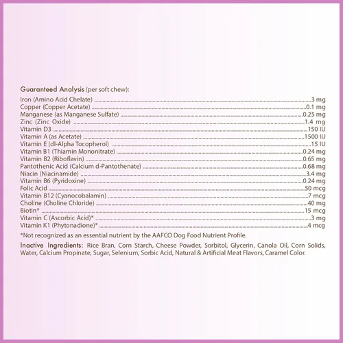 Vista 2 de Healthy Breeds German Shepherd - Masticables blandos multivitamínicos, 60