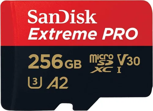 Vista 2 de SanDisk Extreme Pro Tarjeta de memoria Micro SDXC UHS-I U3 A2 V30 (256GB)