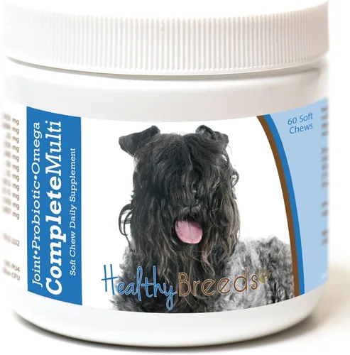 Vista 312 de Healthy Breeds Cavalier King Charles Spaniel - Multivitamínico todo en uno, completo con probióticos, glucosamina, condroitina y omegas, 60