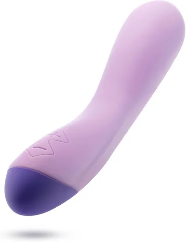 Vista 6 de Blush Novelties Wellness G Curve - Masajeador multisitio flexible 10 modos - Silicona curada Puria Platinum - Ultrasilk Smooth Recargable RumbleTech