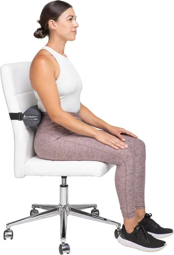 Vista 2 de The Original McKenzie Early Compliance rollo lumbar. Apoyo para la parte baja de la espalda para sillas de oficina y asientos de auto