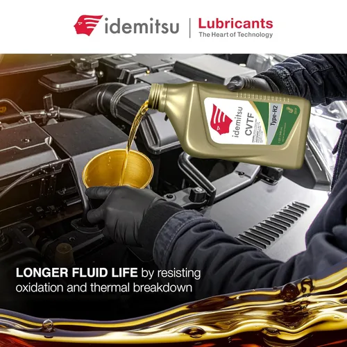 Vista 7 de Idemitsu CVT - Fluido de transmisión HCF-2, aceite de transmisión tipo H2 para transmisiones continuamente variables Honda (1 cuarto de galón)
