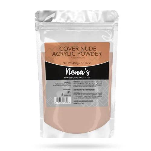 Vista 8 de Nena's Superior - Polvo para esculpir profesional acrílico para uñas, color rosa medio, 16 onzas, 16.23 oz (rosa)