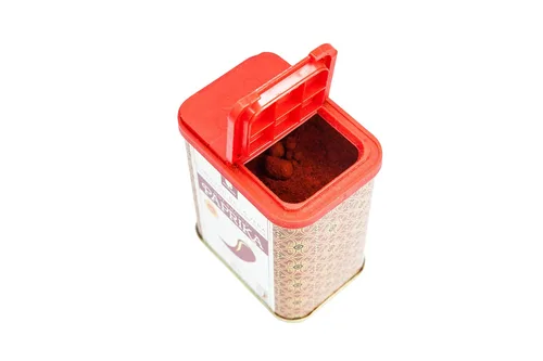 Vista 3 de Gourmanity Lata de pimentón ahumado dulce y caliente español, condimento de pimentón ahumado de madera de roble premium para añadir profundidad