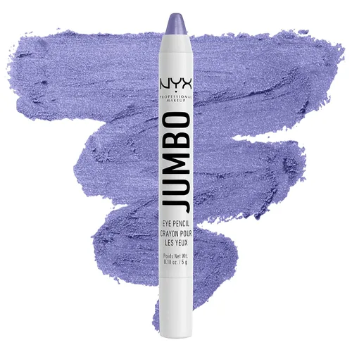 Vista 18 de NYX PROFESSIONAL MAKEUP Lápiz de Ojos Jumbo, Barra de Sombra de Ojos Mezclable y Lápiz Delineador - Black Bean (Negro)