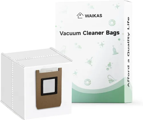 Vista 22 de WAIKAS Paquete de 6 bolsas de polvo E25 E28 para aspiradoras Eufy E28 Omni, E25 Omni y E20, accesorios de repuesto de gran capacidad