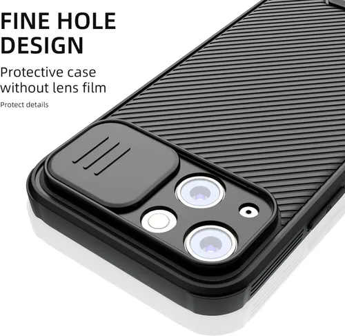 Vista 6 de Hitaoyou Funda magnética para iPhone 13 Mini, funda protectora para cámara iPhone 13 Mini [compatible con carga MagSafe] con cubierta deslizante